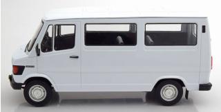 Mercedes 207/208D Bus 1988 weiß Limitiert auf 750 Stück KK-Scale 1:18 Metallmodell (Türen, Motorhaube... nicht zu öffnen!)