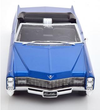 Cadillac DeVille Convertible 1967 blaumetallic KK-Scale 1:18 Metallmodell (Türen, Motorhaube... nicht zu öffnen!)