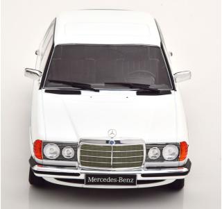 Mercedes 230E W123 1975 weiß Ltd.Ed. 1000 Stück KK-Scale 1:18 Metallmodell (Türen, Motorhaube... nicht zu öffnen!)