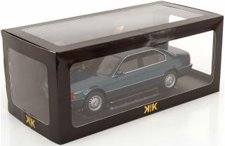 BMW 740i E38 1994 grünmetallic KK-Scale 1:18 Metallmodell (Türen, Motorhaube... nicht zu öffnen!)