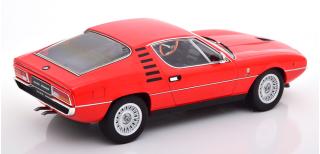 Alfa Romeo Montreal, 1970, red, Limitiert auf 1500 Stück KK-Scale 1:18 Metallmodell (Türen, Motorhaube... nicht zu öffnen!)