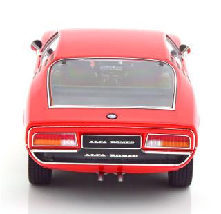 Alfa Romeo Montreal, 1970, red, Limitiert auf 1500 Stück KK-Scale 1:18 Metallmodell (Türen, Motorhaube... nicht zu öffnen!)