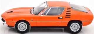 Alfa Romeo Montreal, 1970, orange, KK-Scale 1:18 Metallmodell (Türen, Motorhaube... nicht zu öffnen!) REPRODUKTION in neuer Windowbox