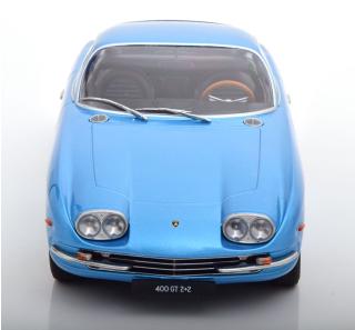 Lamborghini 400 GT 2+2 1966 lightblue-metallic  KK-Scale 1:18 Metallmodell (Türen, Motorhaube... nicht zu öffnen!) Wiederauflage