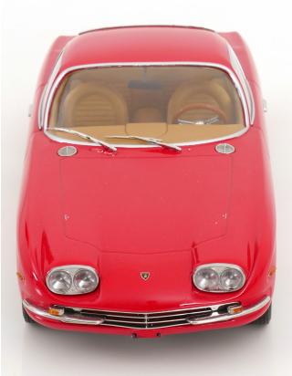 Lamborghini 400 GT 2+2 1966 rot KK-Scale 1:18 Metallmodell (Türen, Motorhaube... nicht zu öffnen!)