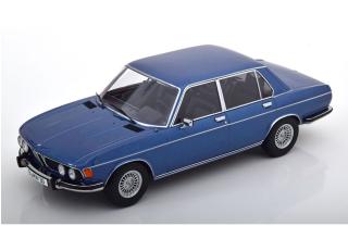 BMW 3.0S E3 2.Serie 1971 blaumetallic KK-Scale 1:18 Metallmodell (Türen, Motorhaube... nicht zu öffnen!)