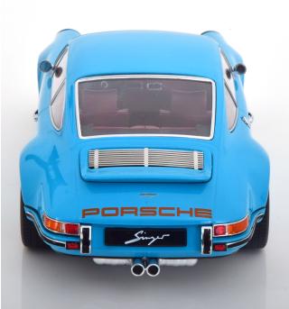 Singer 911 Coupe türkis-blau KK-Scale 1:18 Metallmodell (Türen, Motorhaube... nicht zu öffnen!)