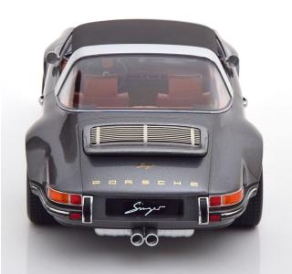 Singer 911 Targa anthrazit  Limited Edition 1250 pcs. KK-Scale 1:18 Metallmodell (Türen, Motorhaube... nicht zu öffnen!)