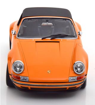 Singer 911 Targa orange  Limited Edition 750 pcs KK-Scale 1:18 Metallmodell (Türen, Motorhaube... nicht zu öffnen!)