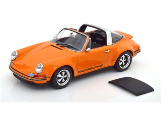 Singer 911 Targa orange  Limited Edition 750 pcs KK-Scale 1:18 Metallmodell (Türen, Motorhaube... nicht zu öffnen!)