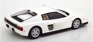 Ferrari Testarossa Monospeccio 1984 US-Version weiß KK-Scale 1:18 Metallmodell (Türen, Motorhaube... nicht zu öffnen!)