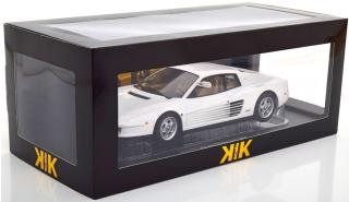 Ferrari Testarossa Monospeccio 1984 US-Version weiß KK-Scale 1:18 Metallmodell (Türen, Motorhaube... nicht zu öffnen!)