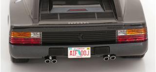 Ferrari Testarossa Monospeccio 1984 US-Version anthrazit (erster Miami Vice Testarossa) KK-Scale 1:18