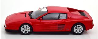 Ferrari Testarossa, 1986, rot KK-Scale 1:18 Metallmodell (Türen, Motorhaube... nicht zu öffnen!)