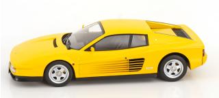Ferrari Testarossa 1986 gelb KK-Scale 1:18