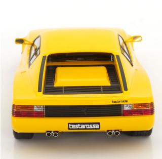 Ferrari Testarossa 1986 gelb KK-Scale 1:18