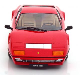Ferrari 512 BBi 1981 rot KK-Scale 1:18 Metallmodell (Türen, Motorhaube... nicht zu öffnen!)