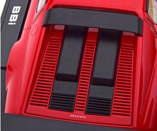 Ferrari 512 BBi 1981 rot KK-Scale 1:18 Metallmodell (Türen, Motorhaube... nicht zu öffnen!)