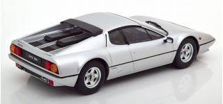 Ferrari 512 BBi 1981 silber KK-Scale 1:18 Metallmodell (Türen, Motorhaube... nicht zu öffnen!)