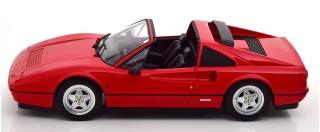 Ferrari 328 GTS 1985 rot (mit abnehmbaren Top)  KK-Scale 1:18 Metallmodell (Türen, Motorhaube... nicht zu öffnen!)