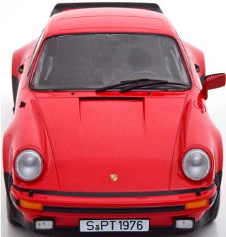 Porsche 911 (930) 3.0 Turbo 1976 rot KK-Scale 1:18 Metallmodell (Türen, Motorhaube... nicht zu öffnen!) Wiederauflage