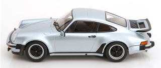Porsche 911 (930) Turbo 3.0 1976 polar silber KK-Scale 1:18 Metallmodell (Türen, Motorhaube... nicht zu öffnen!)