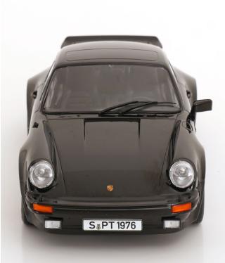 Porsche 911 (930) Turbo 3.0 1976 schwarz KK-Scale 1:18 Metallmodell (Türen, Motorhaube... nicht zu öffnen!)