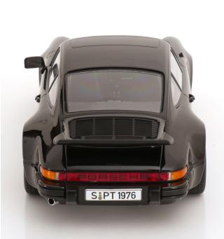 Porsche 911 (930) Turbo 3.0 1976 schwarz KK-Scale 1:18 Metallmodell (Türen, Motorhaube... nicht zu öffnen!)