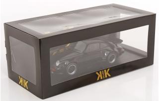 Porsche 911 (930) Turbo 3.0 1976 schwarz KK-Scale 1:18 Metallmodell (Türen, Motorhaube... nicht zu öffnen!)