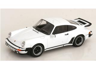 Porsche 911 (930) Turbo 3.0 1976 weiß KK-Scale 1:18 Metallmodell (Türen, Motorhaube... nicht zu öffnen!)