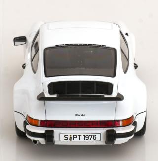 Porsche 911 (930) Turbo 3.0 1976 weiß KK-Scale 1:18 Metallmodell (Türen, Motorhaube... nicht zu öffnen!)