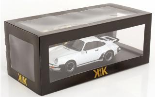 Porsche 911 (930) Turbo 3.0 1976 weiß KK-Scale 1:18 Metallmodell (Türen, Motorhaube... nicht zu öffnen!)