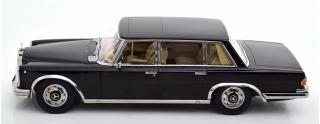 Mercedes 600 SWB W100 1963 schwarz KK-Scale 1:18 Metallmodell (Türen, Motorhaube... nicht zu öffnen!)