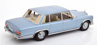 Mercedes 600 SWB W100 hellblau-metallic 1963 MCG 1:18 Metallmodell, Türen und Hauben nicht zu öffnen