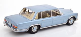 Mercedes 600 SWB W100 hellblau-metallic 1963 KK-Scale 1:18 Metallmodell (Türen, Motorhaube... nicht zu öffnen!)