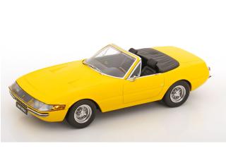 Ferrari 365 GTS Daytona Spyder 1.Serie 1969 gelb KK-Scale 1:18 Metallmodell (Türen, Motorhaube... nicht zu öffnen!)