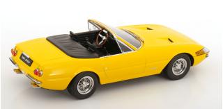 Ferrari 365 GTS Daytona Spyder 1.Serie 1969 gelb KK-Scale 1:18 Metallmodell (Türen, Motorhaube... nicht zu öffnen!)