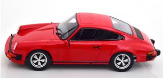 Porsche 911 G-Modell Carrera 3.0 Coupe 1977 rot KK-Scale 1:18 Metallmodell (Türen, Motorhaube... nicht zu öffnen!)