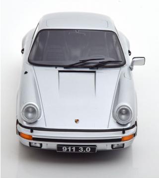 Porsche 911 G-Modell Carrera 3.0 Coupe 1977 silber KK-Scale 1:18 Metallmodell (Türen, Motorhaube... nicht zu öffnen!)