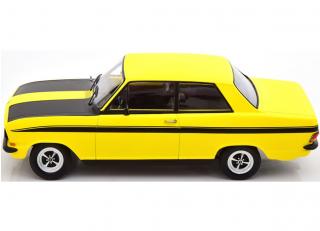 Opel Kadett B Sport 1973 gelb/schwarz KK-Scale 1:18 Metallmodell (Türen, Motorhaube... nicht zu öffnen!)