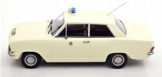 Opel Kadett B Polizei 1972 weiß KK-Scale 1:18 Metallmodell (Türen, Motorhaube... nicht zu öffnen!)