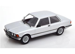 BMW 323i E21 1978 silber KK-Scale 1:18 Metallmodell (Türen, Motorhaube... nicht zu öffnen!) Wiederauflage