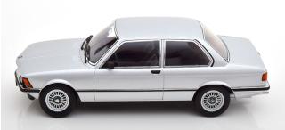 BMW 323i E21 1978 silber KK-Scale 1:18 Metallmodell (Türen, Motorhaube... nicht zu öffnen!) Wiederauflage