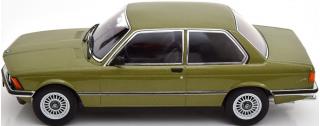 BMW 323i E21 1978 grünmetallic KK-Scale 1:18 Metallmodell (Türen, Motorhaube... nicht zu öffnen!)