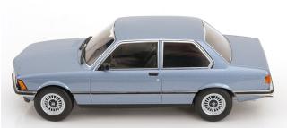 BMW 313i E21 1978 hellblaumetallic KK-Scale 1:18 Metallmodell (Türen, Motorhaube... nicht zu öffnen!)