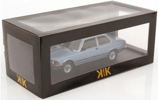 BMW 313i E21 1978 hellblaumetallic KK-Scale 1:18 Metallmodell (Türen, Motorhaube... nicht zu öffnen!)