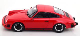 Porsche 911 SC Coupe 1983 rot KK-Scale 1:18 Metallmodell (Türen, Motorhaube... nicht zu öffnen!)