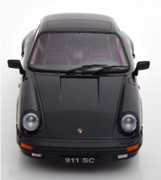 Porsche 911 SC Coupe 1983 schwarz  KK-Scale 1:18 Metallmodell (Türen, Motorhaube... nicht zu öffnen!)