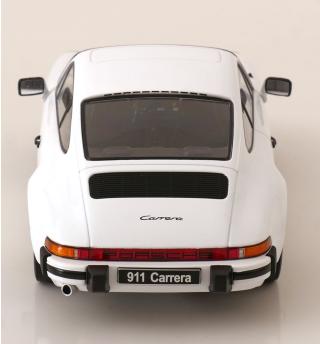 Porsche 911 Carrera Coupe 1983 weiß KK-Scale 1:18 Metallmodell (Türen, Motorhaube... nicht zu öffnen!)