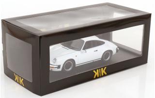 Porsche 911 Carrera Coupe 1983 weiß KK-Scale 1:18 Metallmodell (Türen, Motorhaube... nicht zu öffnen!)